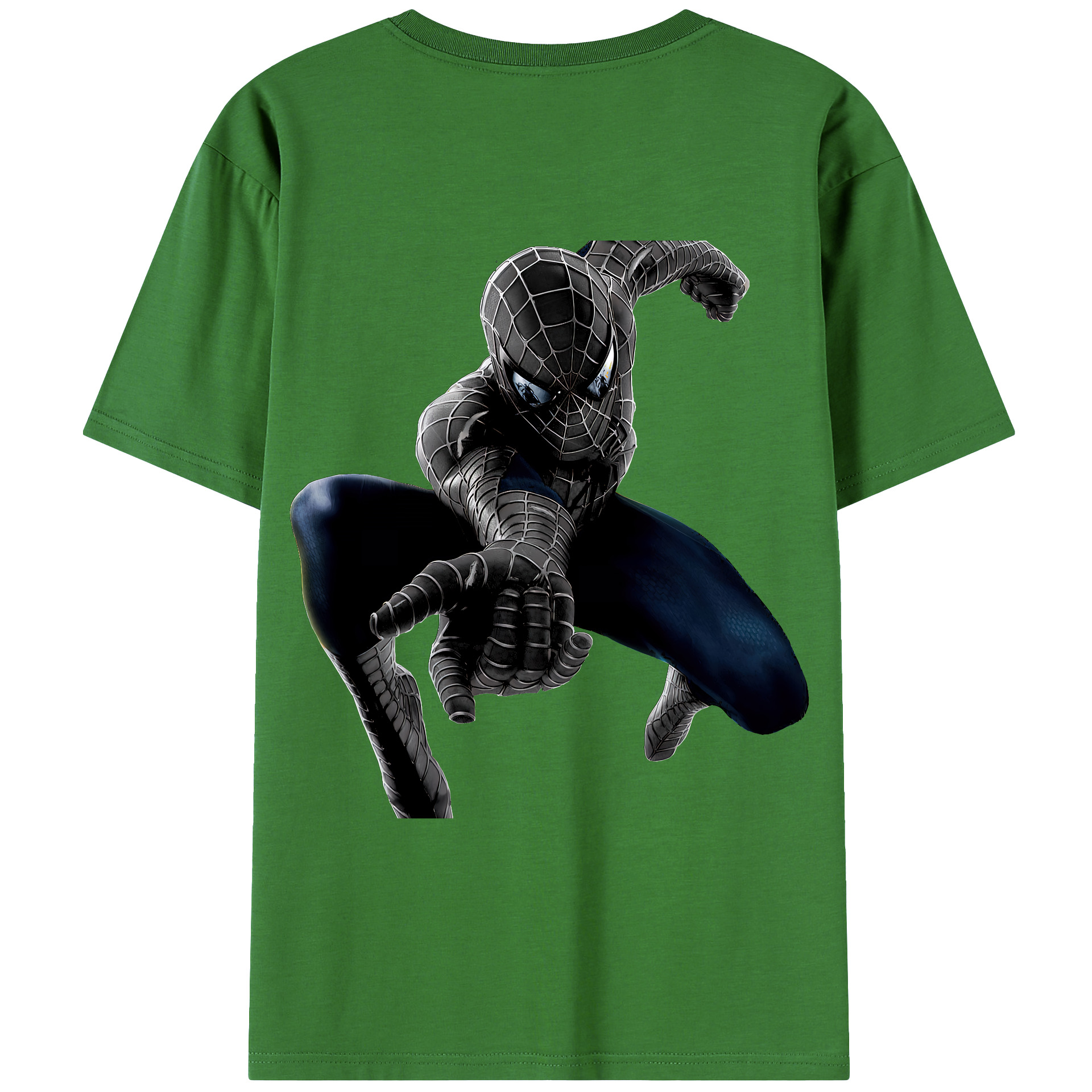 （画像用） Spider Man スパイダーマン レディース半袖Tシャツ(バックプリント)